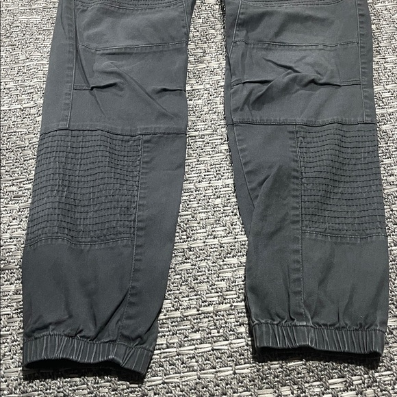 Ring of Fire | Men’s Dark Grey Joggers with Ribbing - Picture 2 of 11
